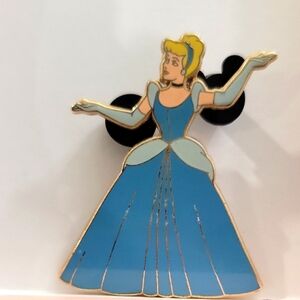Cinderella Enamel Pin 3"